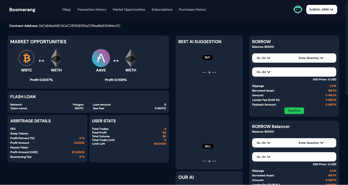 Arbitrage Trading Bot - Under Development