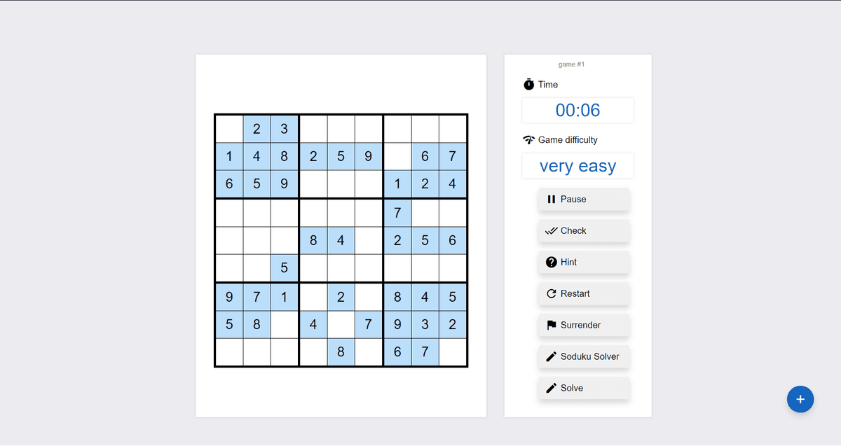 Sudoku Game